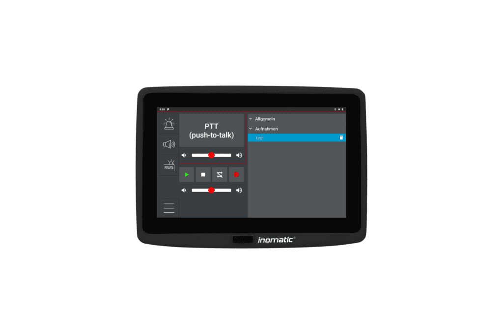 Mangora digital audio interface, Digirec 1000, Digirec, Digirec Ersatz, inomatic DAI, Besprechungseinrichtung, audio recorder